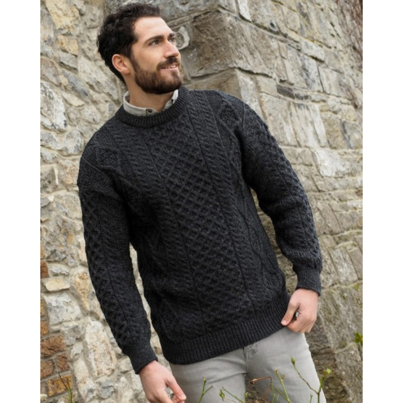 Pure New Wool Crew Neck Sweater